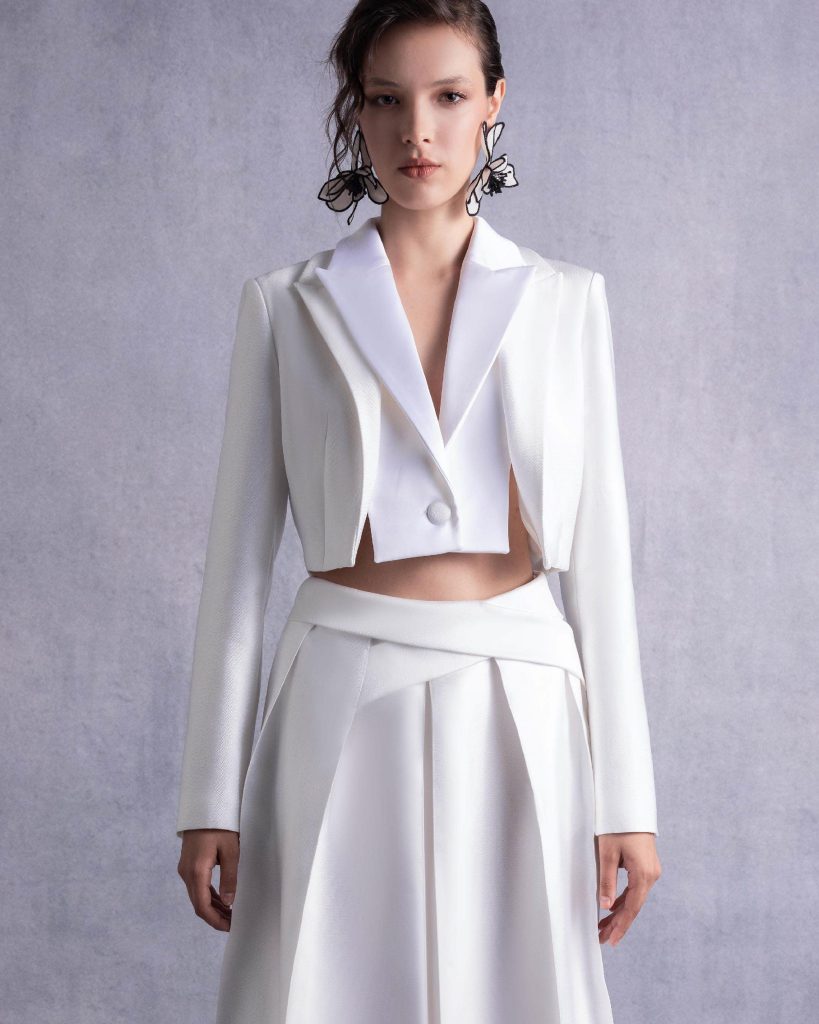 Cropped Piqué and Razmir Jacket 