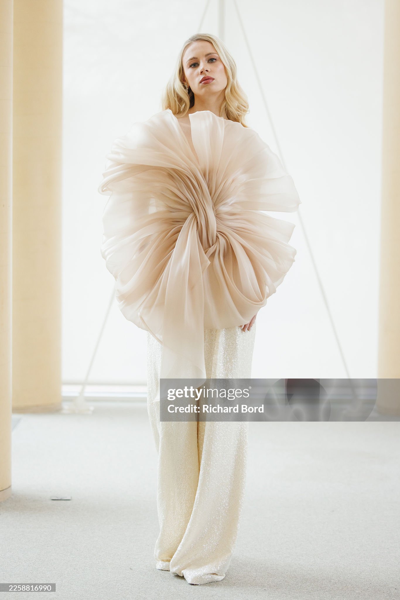 Maren Tschinkel attending the Aelis show as part of Paris Fashion Week