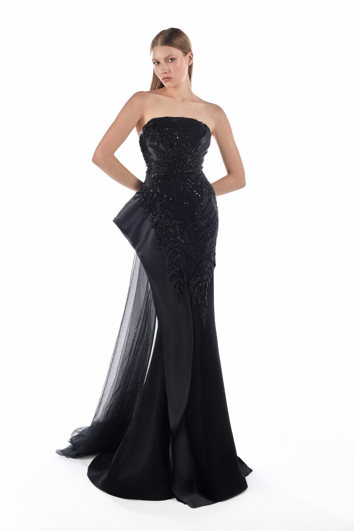 Midnight Flapper Siren Gown